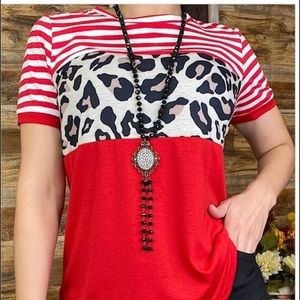 Red women’s top